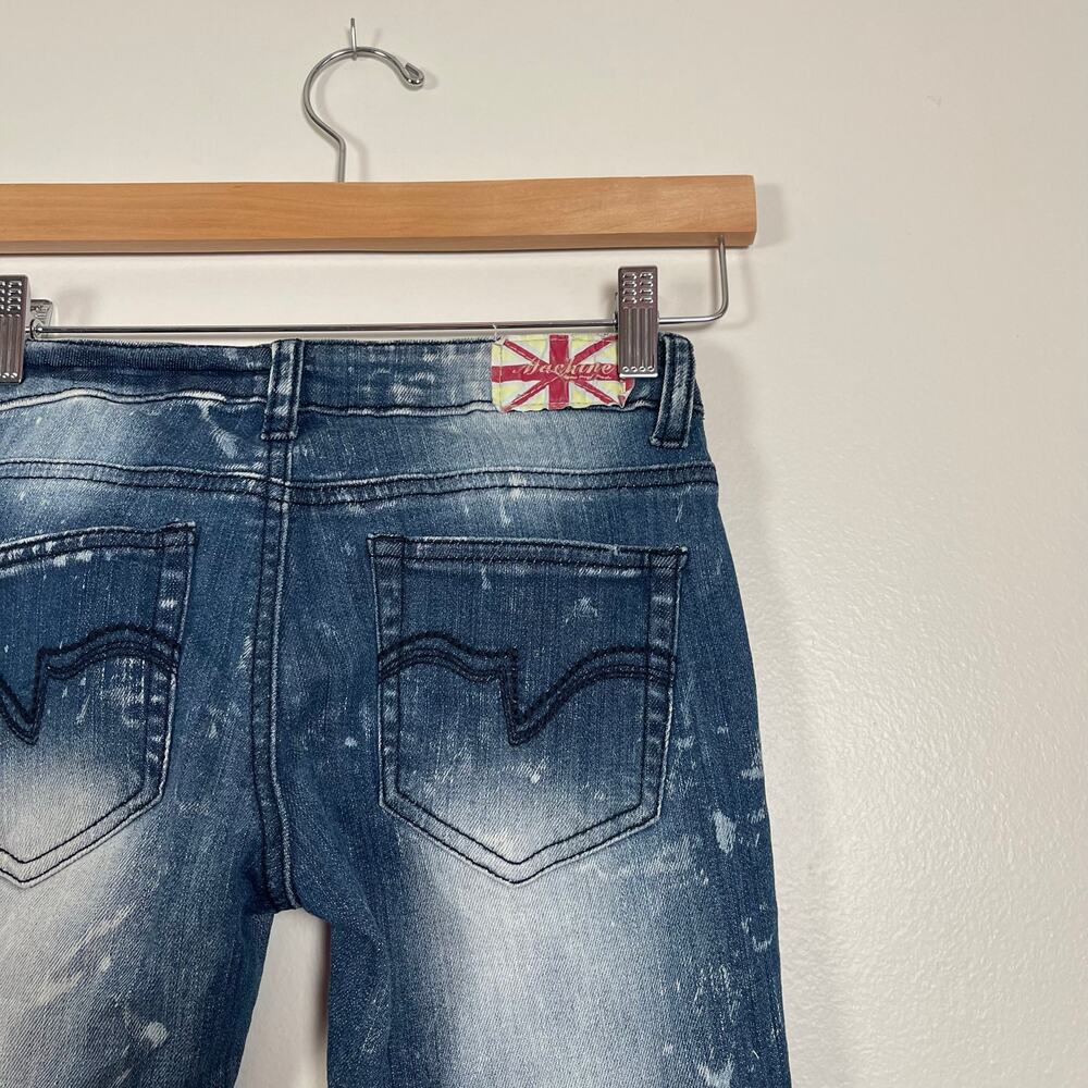 Machine • Distressed Ripped Bleached Jeans - Picture 4 of 6